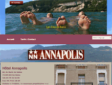 Tablet Screenshot of annapolis.fr